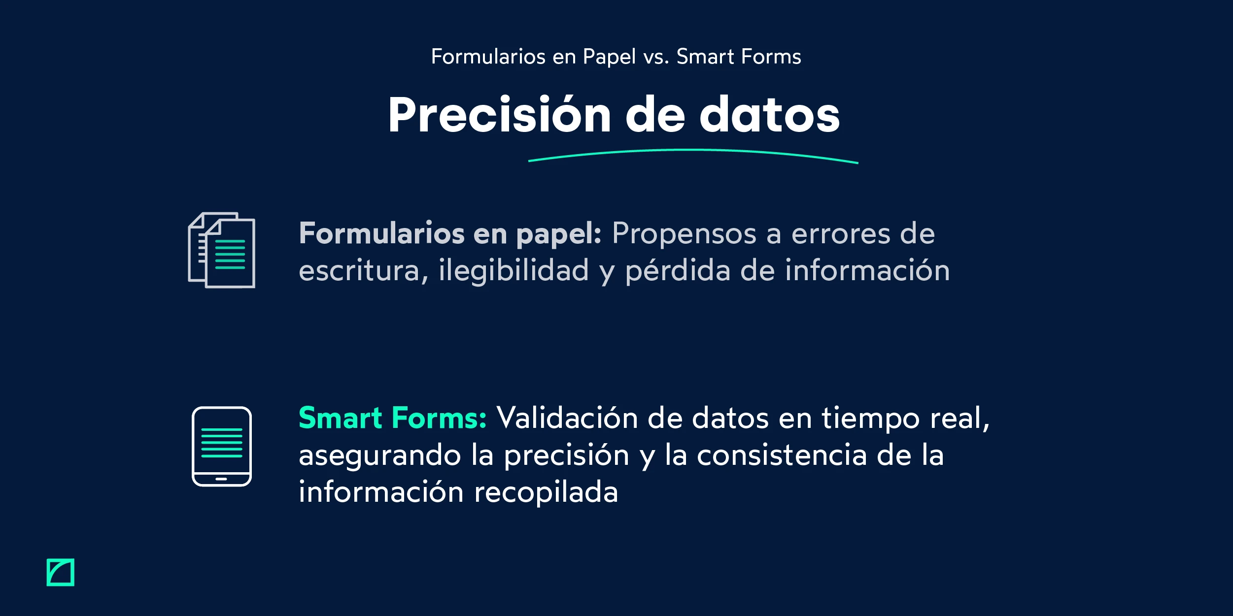 Smart Forms frente a formularios en papel_precisión de datos_FIELDEAS