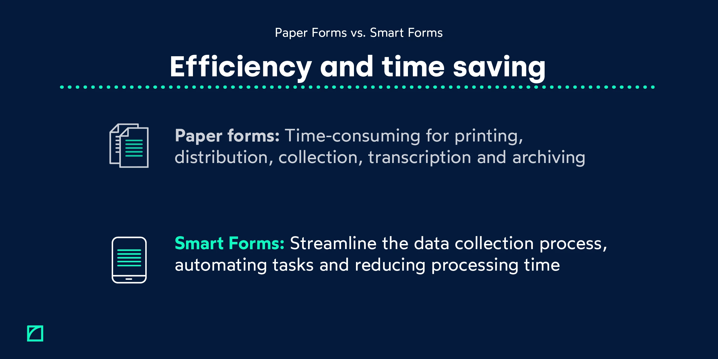 Smart Forms vs. paper forms_efficiency and time savings_FIELDEAS