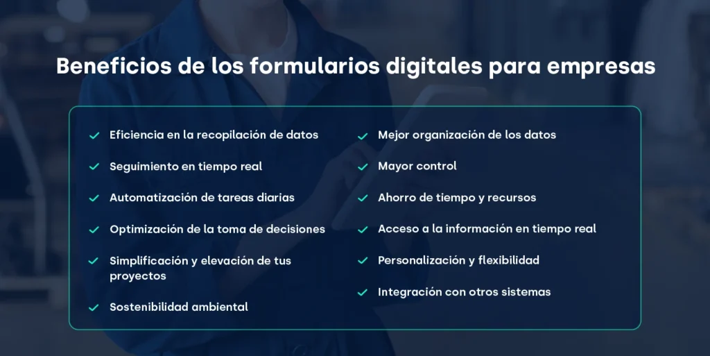 Principales beneficios de los formularios digitales para empresas_FIELDEAS Forms