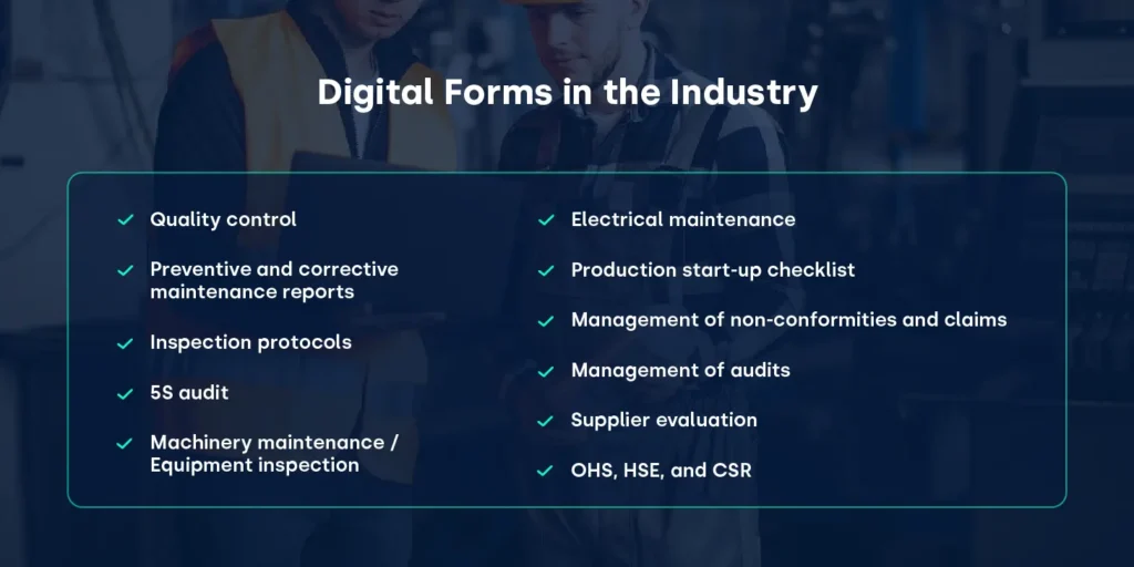 Digital forms in industry_FIELDEAS Forms