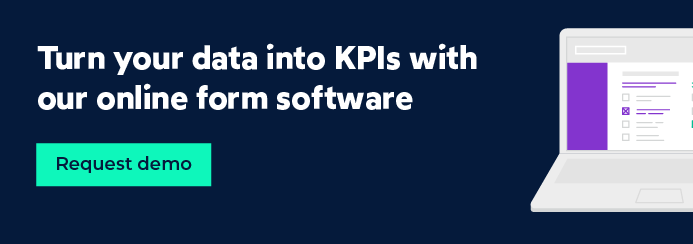 Turn data into KPIs with FIELDEAS Forms online form software