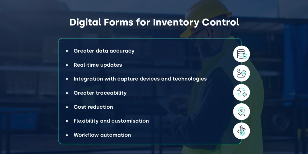 FIELDEAS Forms_Digital forms for inventory control