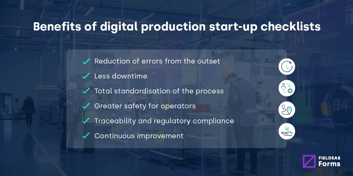 Benefits of digital checklists at the start of production_FIELDEAS Forms