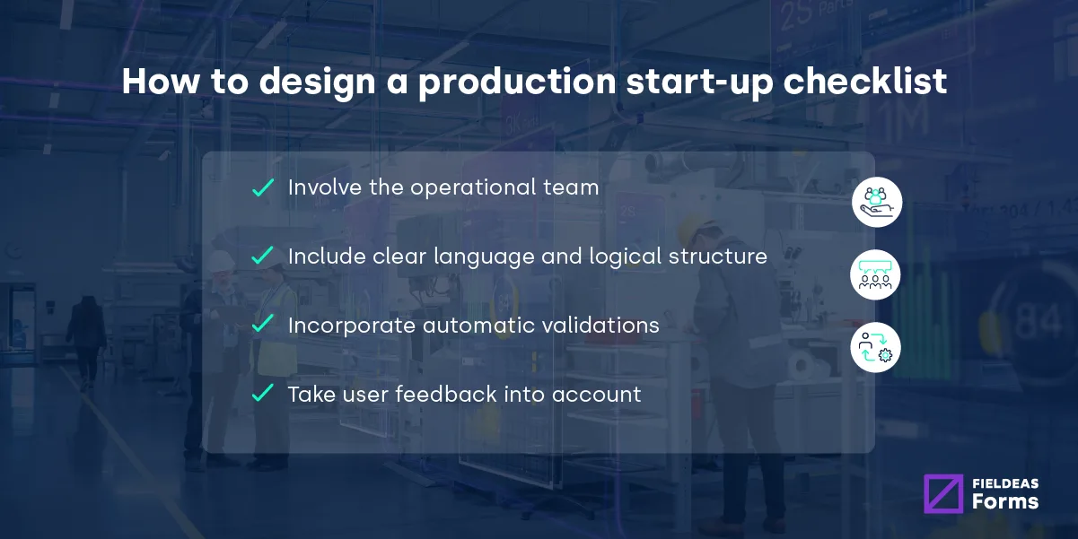 Digital checklists at the start of production_FIELDEAS Forms